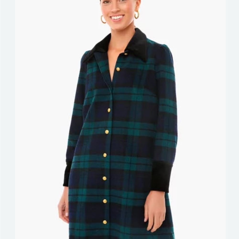 Tuckernuck Plaid Long Sleeve Twiggy Dress